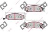 TOYOT 0446506040 Brake Pad Set, disc brake